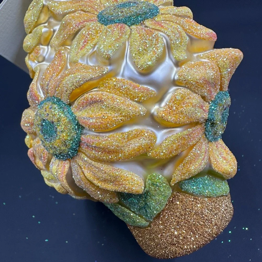 2001 Patricia Breen Sunflower Topiary Vincent Van Gogh 4.33